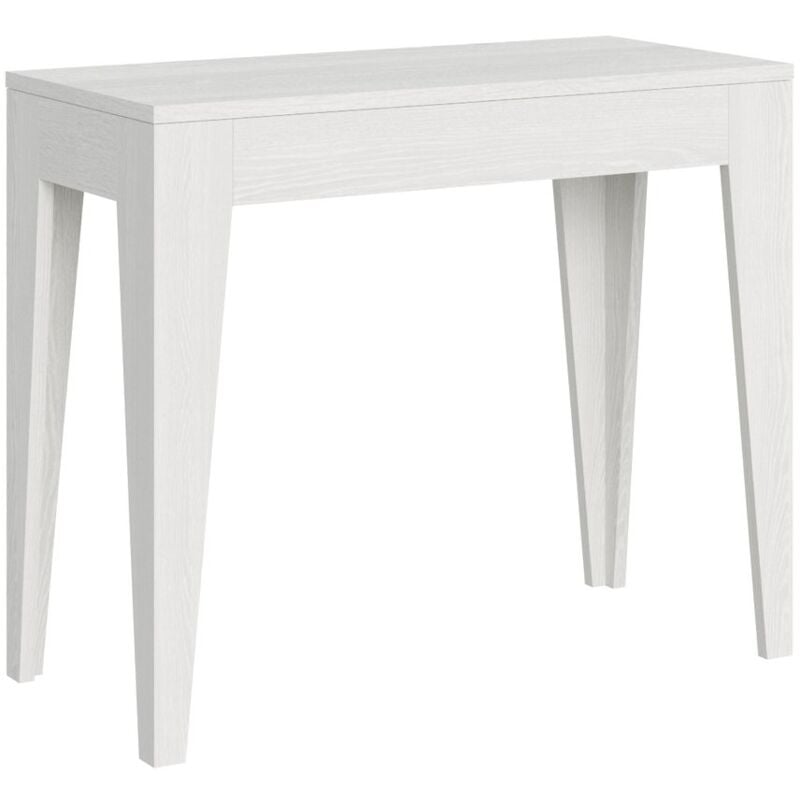 foto del prodotto consolle allungabile isotta dimensioni 90x42 302 colore bianco frassino