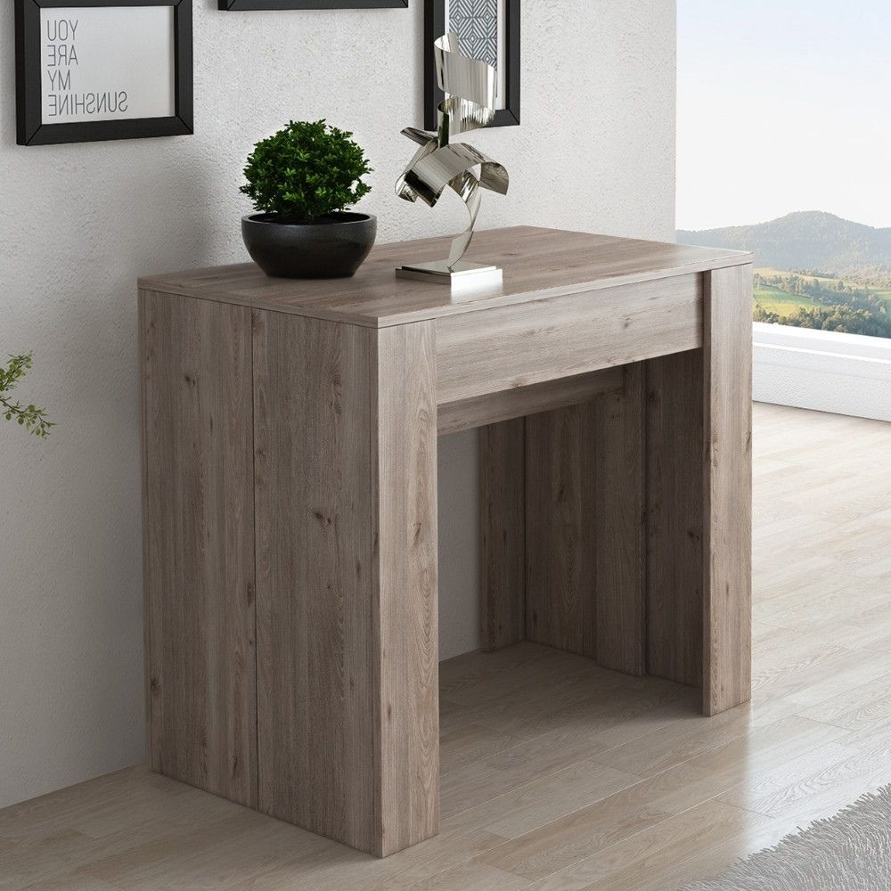 foto del prodotto consolle allungabile luka 90x51,6x76,6h cm colore nelson oak