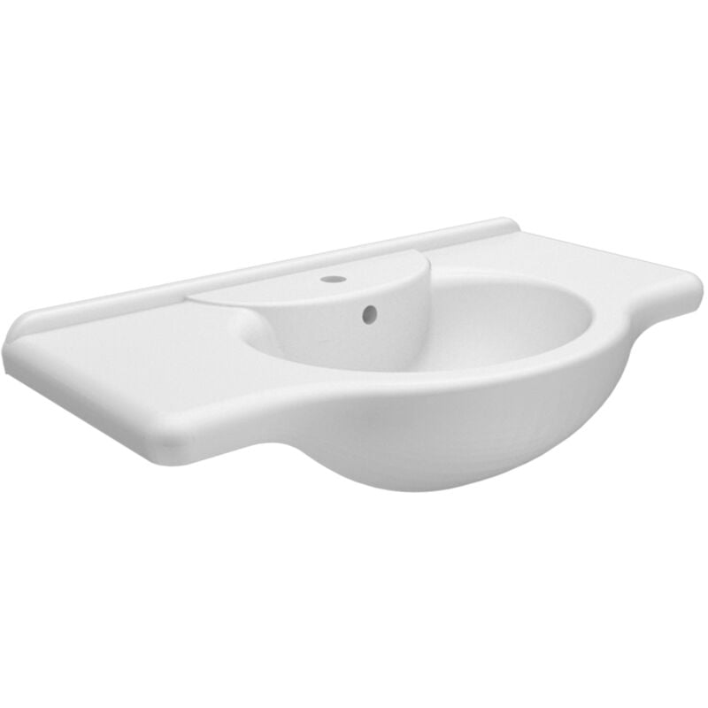 foto del prodotto consolle di colore bianco cm 85