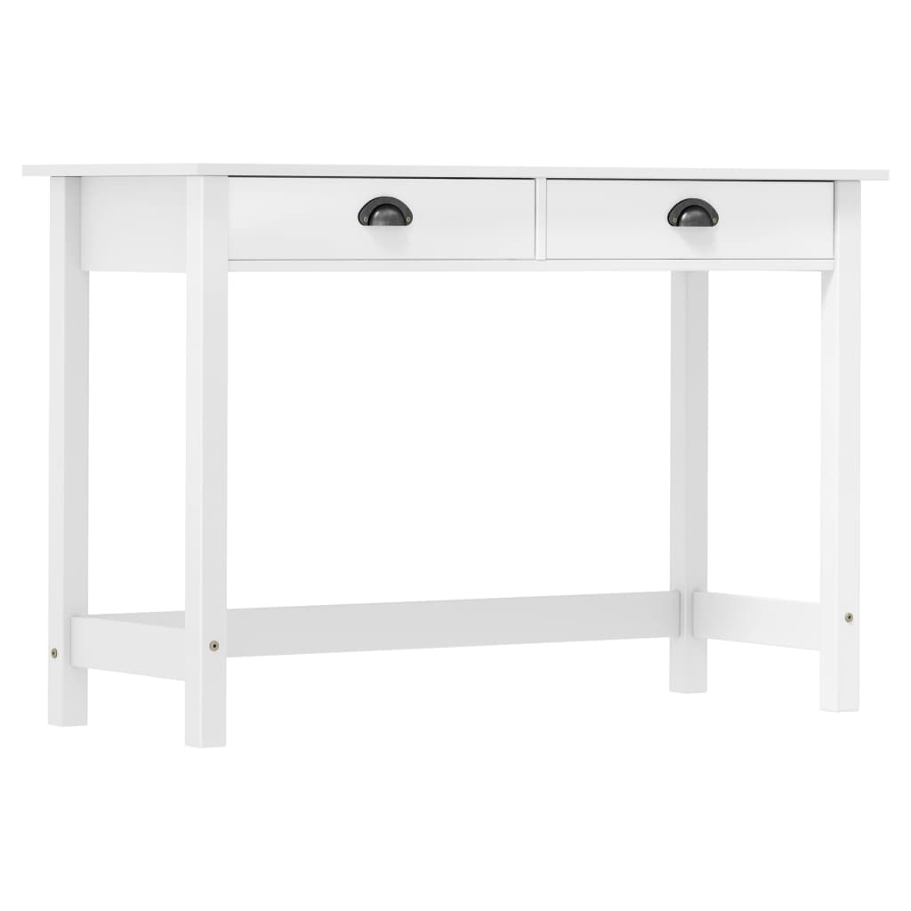 foto del prodotto consolle hill con 2 cassetti 110x45x74 cm in massello di pino cod mxl 7455
