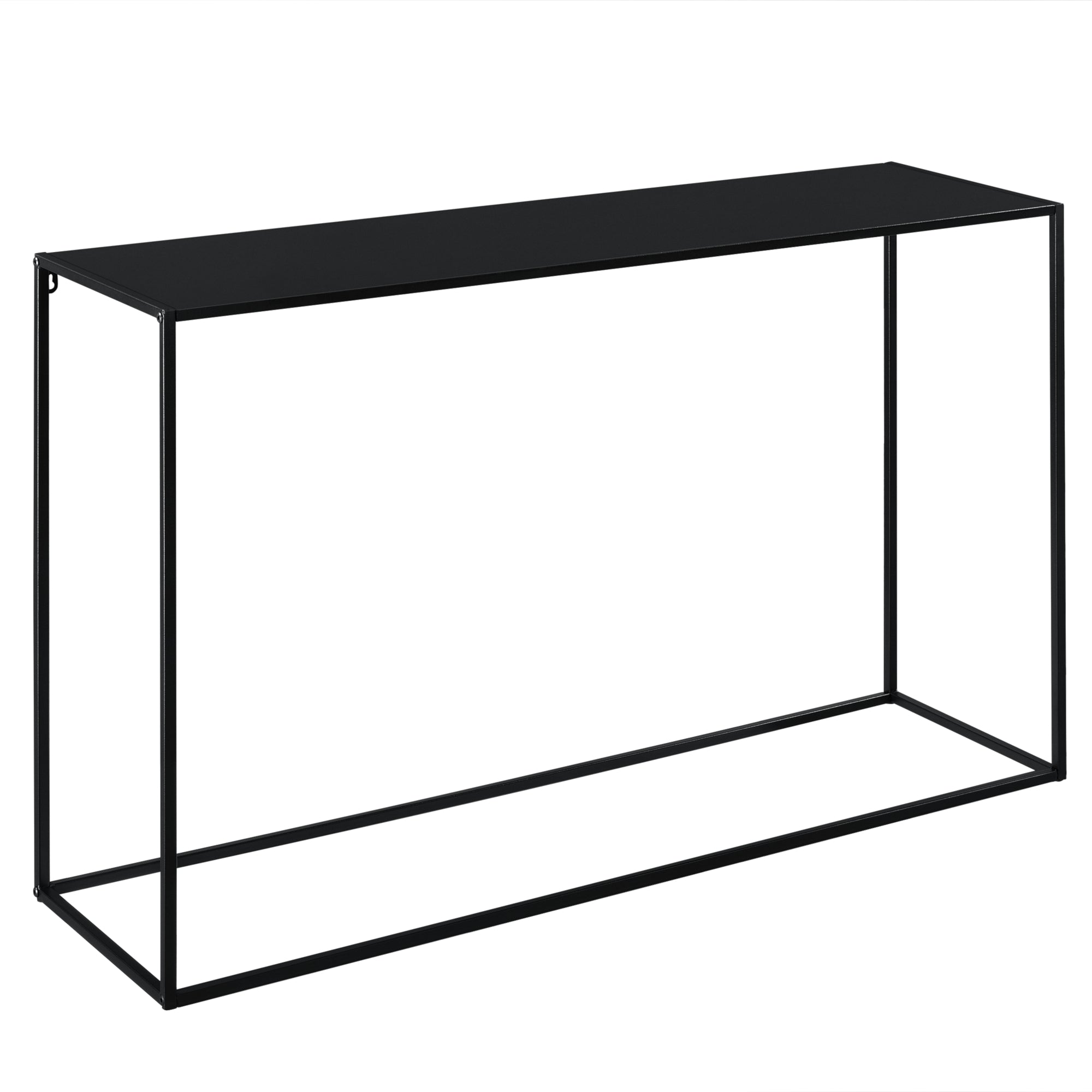 foto del prodotto consolle in metallo 74 x 115 x 32 cm nero opaco 03 0008564