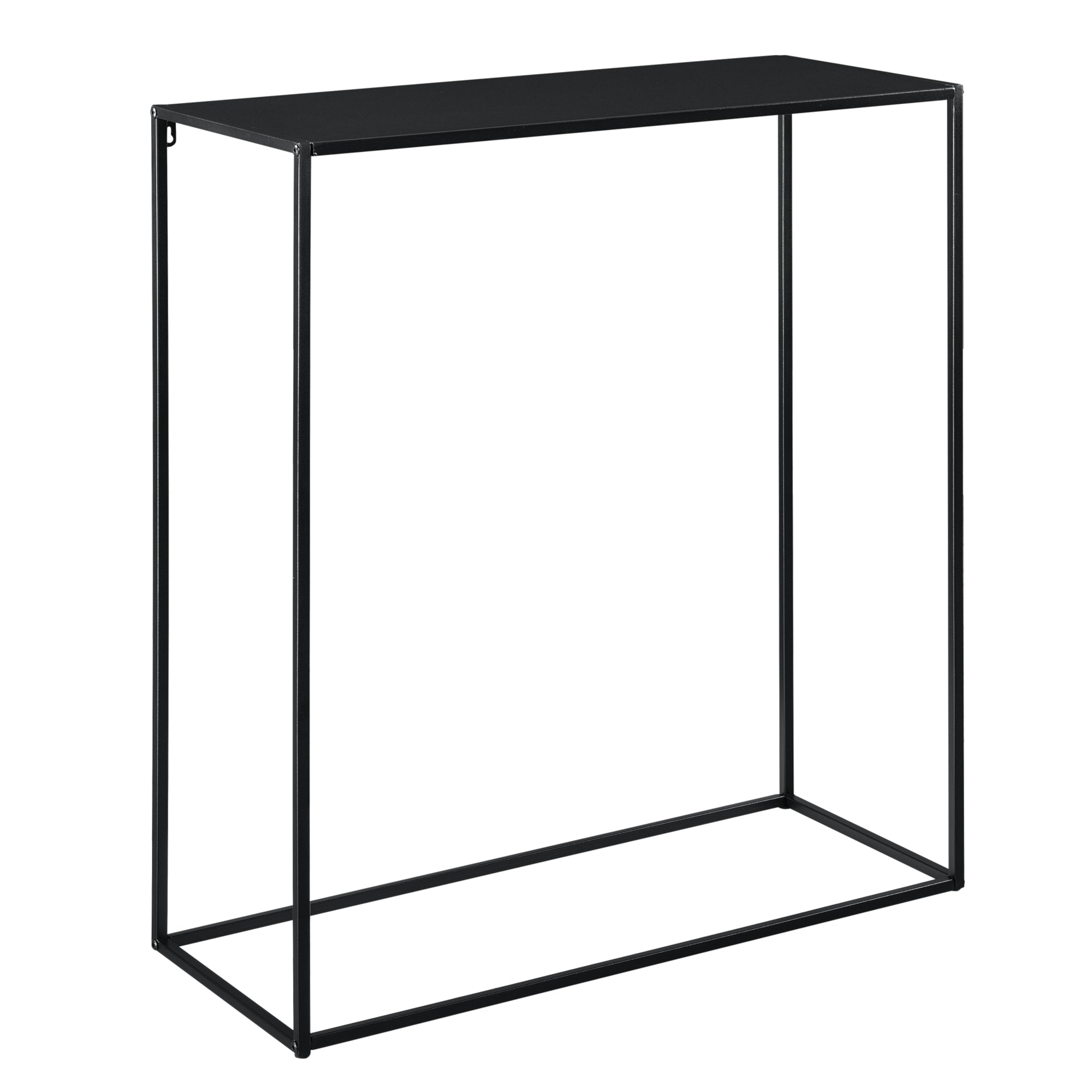foto del prodotto consolle in metallo 92 x 80 x 32 cm nero opaco 03 0008566