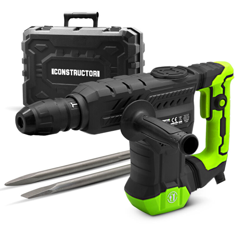 foto del prodotto constructor martello pneumatico 1300w 18 j 3900 colpi al minuto