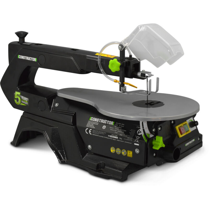 foto del prodotto constructor sega a nastro 120 w con velocit variabile lunghezza lama 127 mm