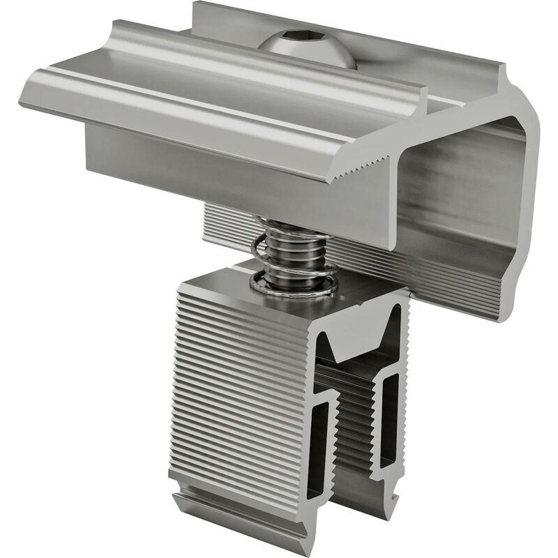 foto del prodotto contact italia - kit morsetto terminale universale 29/50 mm per moduli fotovoltaici contactitalia kmtn2950