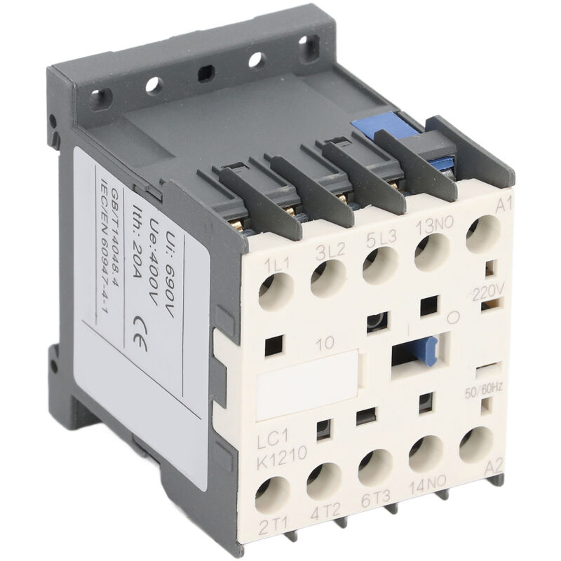 foto del prodotto contacteur ac haute sensibilit 220v 20a pour le contr le lectrique industriel, largement utilis dans les usines et les m nages