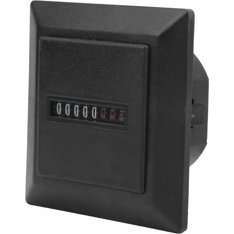 foto del prodotto contaore ac 220 240v 50hz, contaore con display digitale, contagiri con display digitale, timer, strumento per macchinari da costruzione