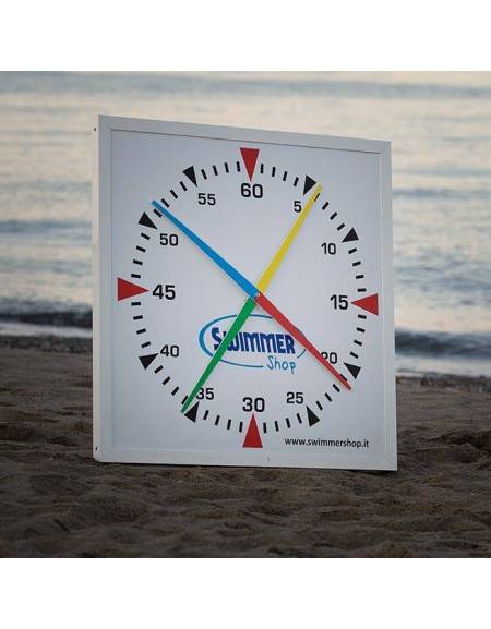 foto del prodotto contasecondi piscina 4 lancette colorate 100 cm