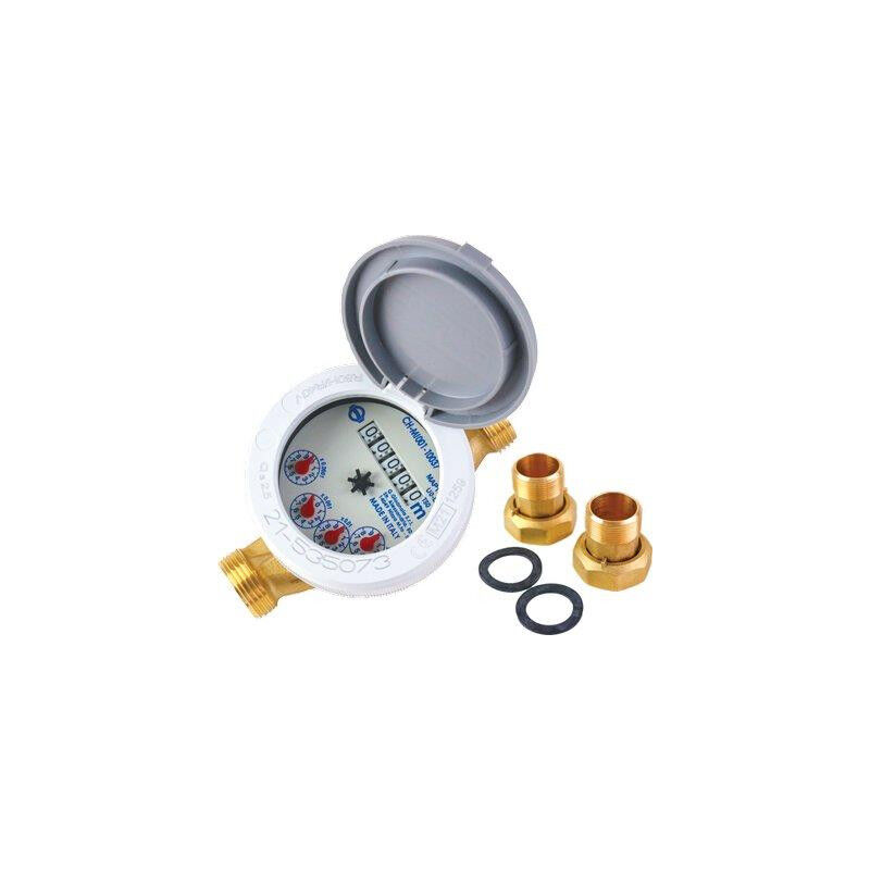 foto del prodotto contatore acqua fredda domus dbrf15 quadrante bagnato 1 2 m