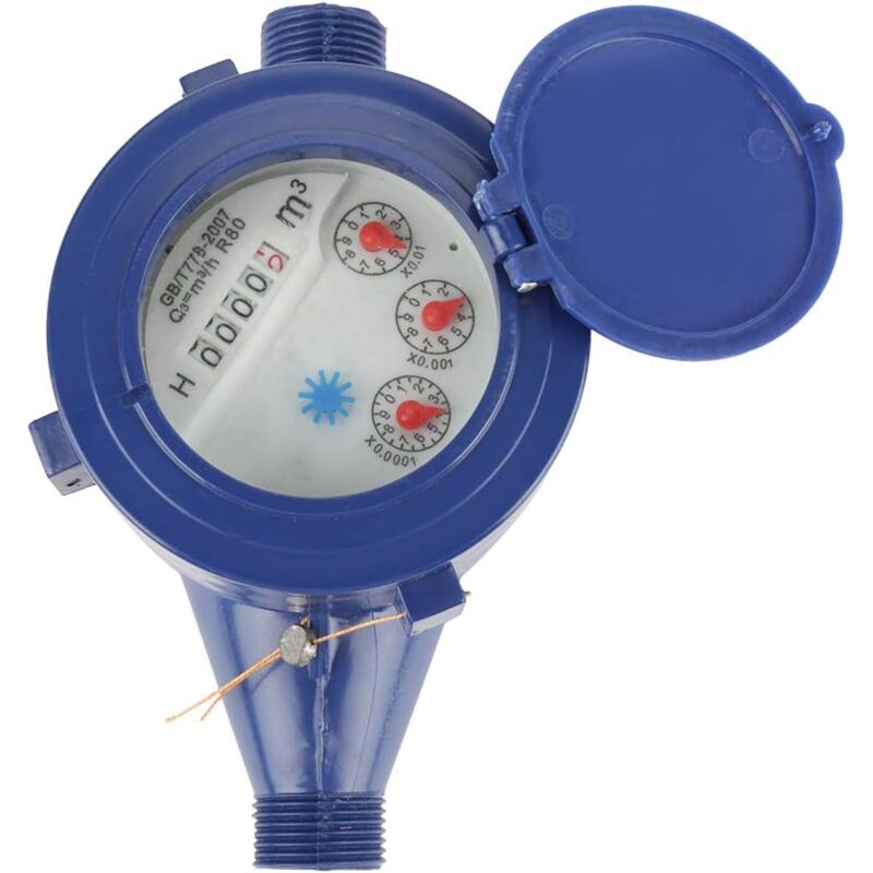 foto del prodotto contatore dell acqua fredda, contatore dell acqua di flusso per giardino domestico con misuratore di portata dell acqua dn15