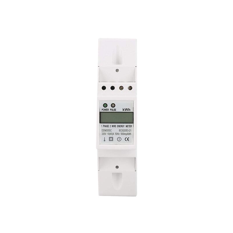 foto del prodotto contatore di energia digitale monoblocco dd m35sc contatore ferroviario lcd contatore di elettricit monofase monoblocco i304898