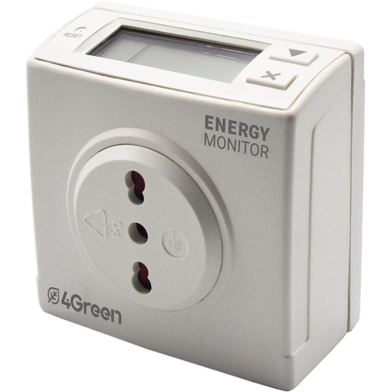 foto del prodotto contatore di energia elettrica a spina italiana vemer ve798600 energy monitor