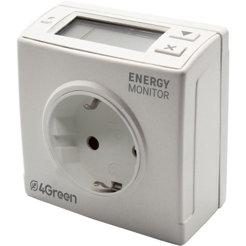 foto del prodotto contatore di energia elettrica a spina schuko vemer ve798700 energy monitor