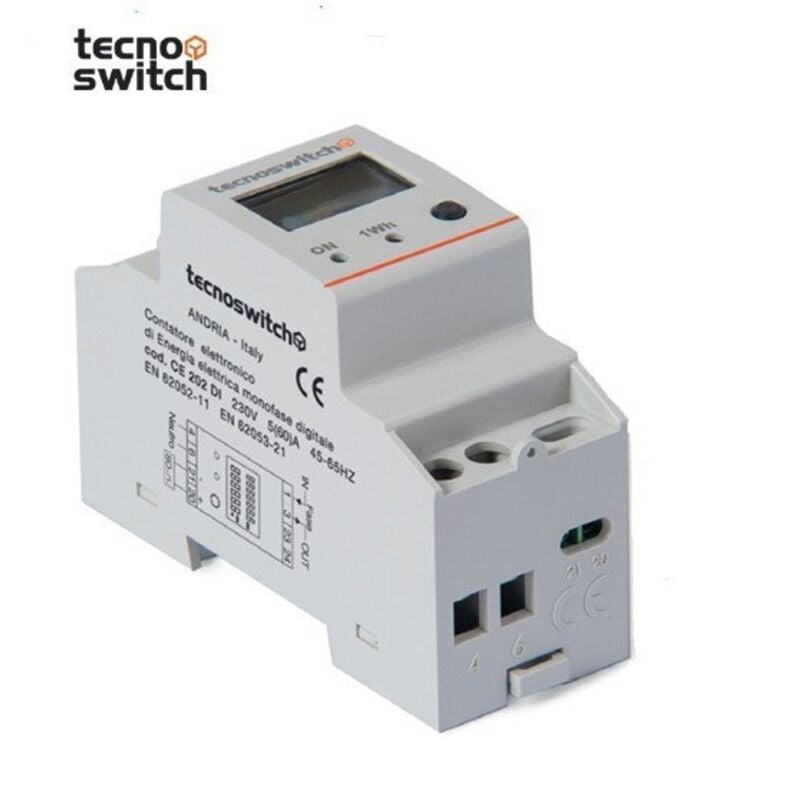 foto del prodotto contatore di energia monofase digitale