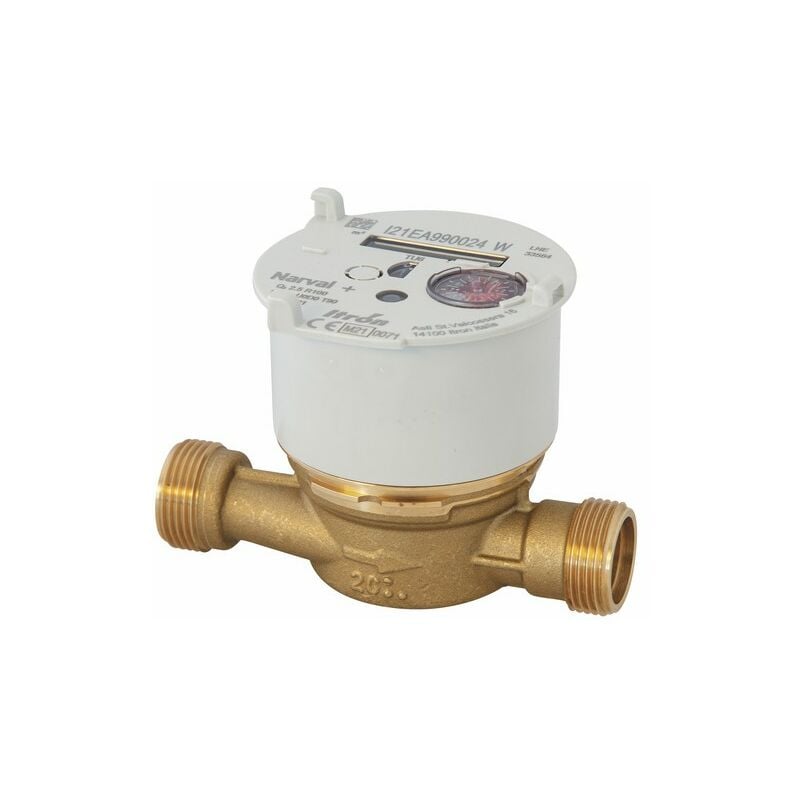 foto del prodotto contatore divisionale acqua fredda e calda 3 4 