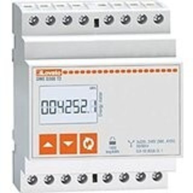 foto del prodotto contatore energia digitale 63a trifase 2out pr. lovato cod. dmed300t2 
