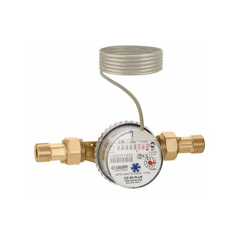 foto del prodotto contatore volumetrico con uscita impulsiva caleffi 7942 3 4