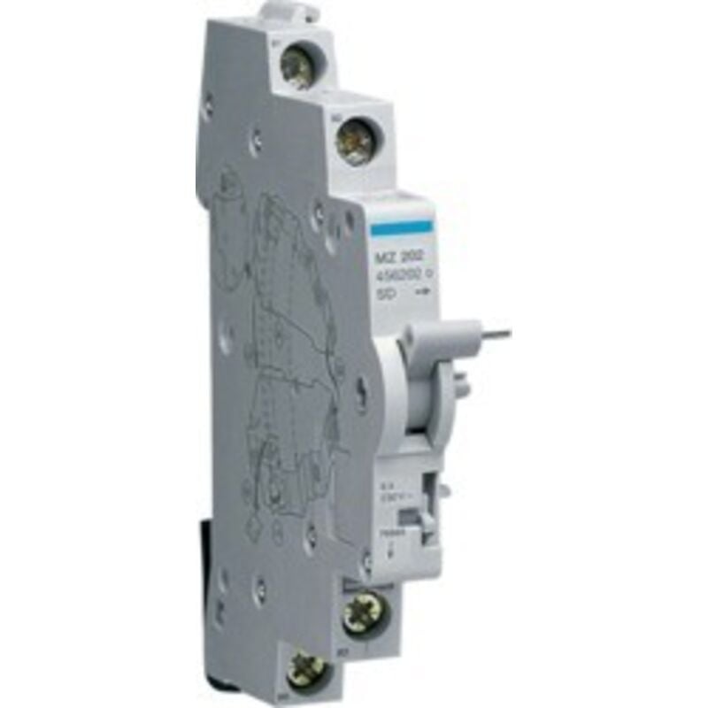 foto del prodotto contatto ausiliare segnalazione guasto 6a 230v 1 2m hager cod. mz202 