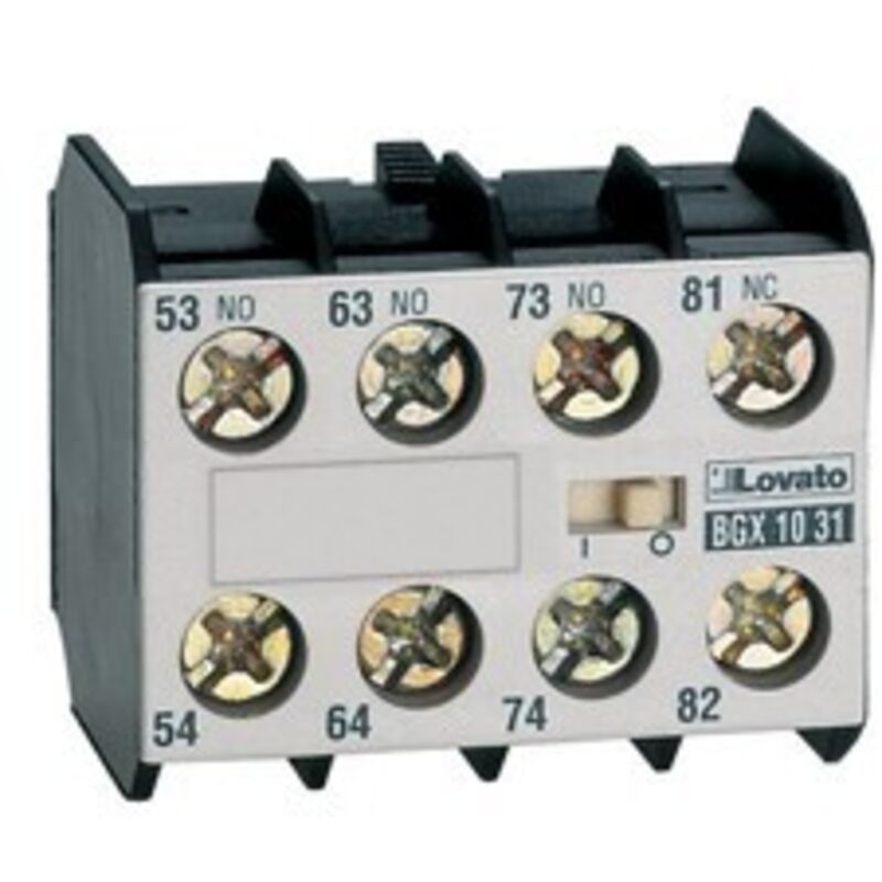 foto del prodotto contatto ausiliario 3no 1nc lovato cod. 11bgx1031 