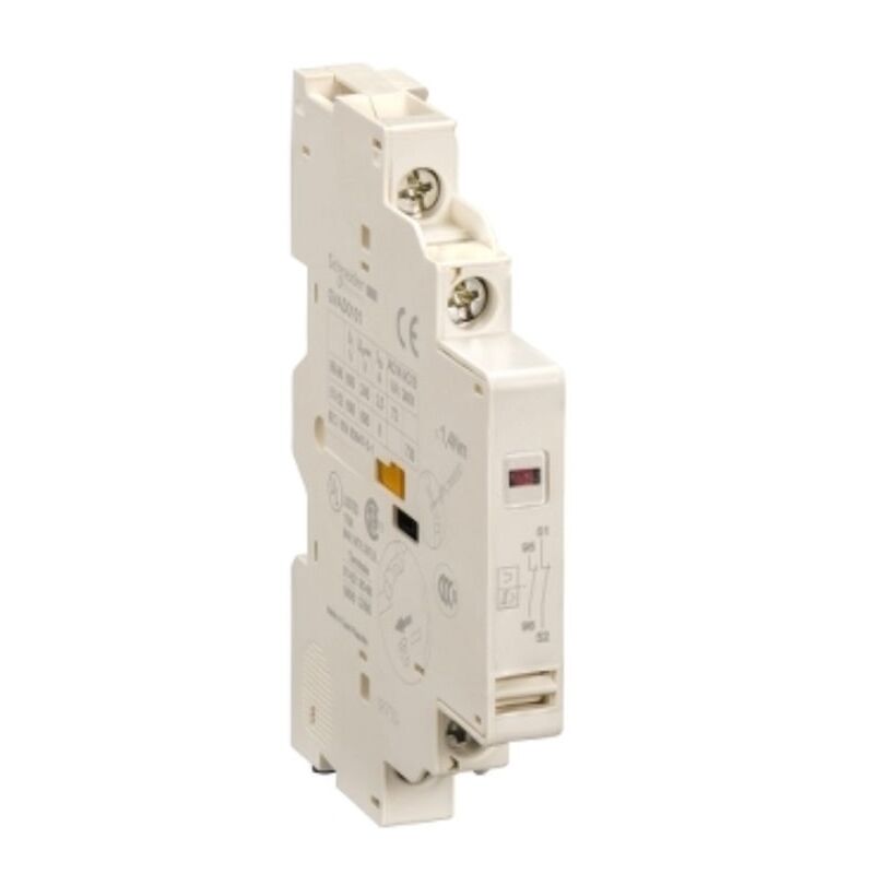 foto del prodotto contatto ausiliario tesys telemecanique segnale di guasto 1no gvad1010
