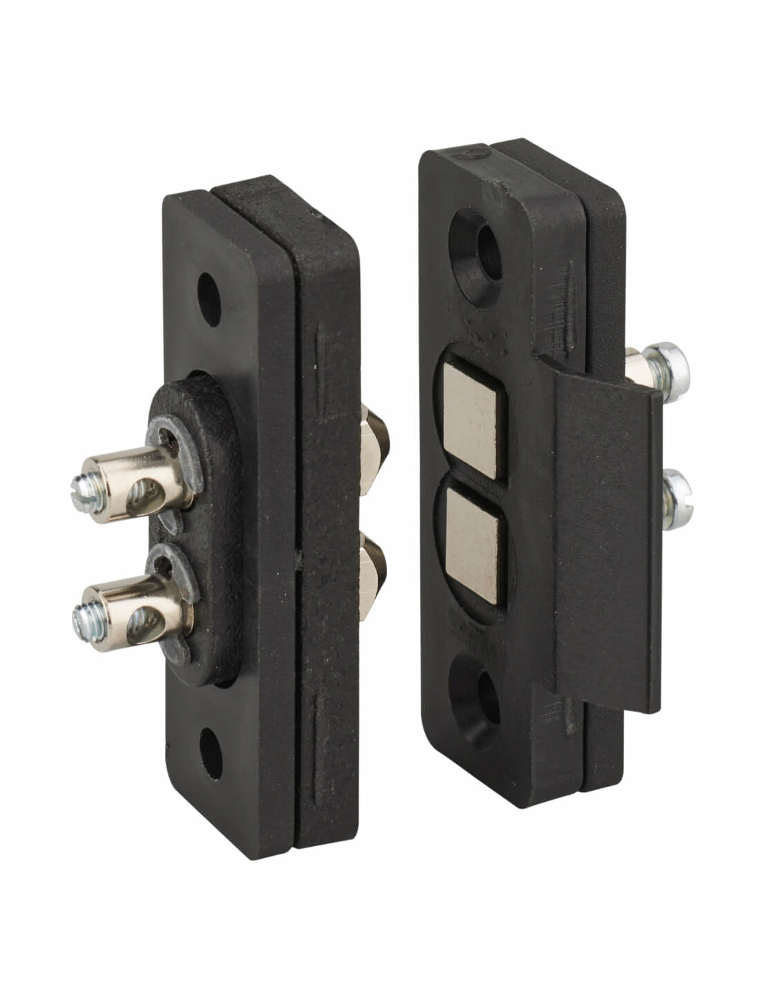foto del prodotto contatto elettrico a perni, struttura in nylon per serrature elettriche, universale thirard