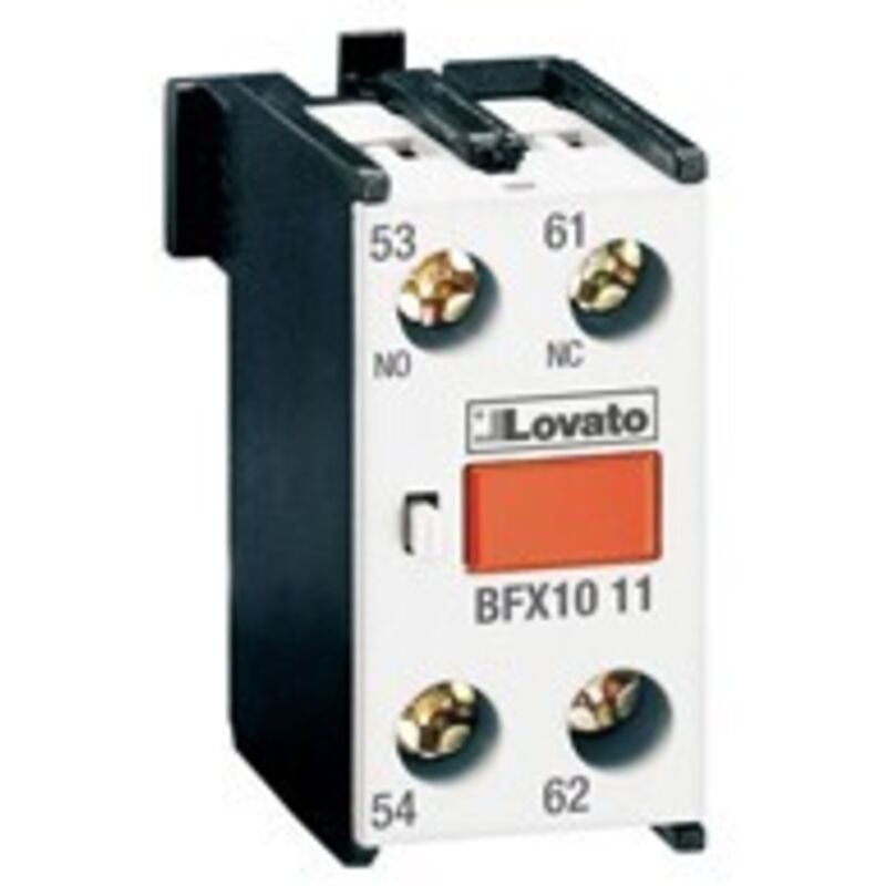 foto del prodotto contatto lovato ausiliare per contattori serie bf 1na 1nc bfx1011