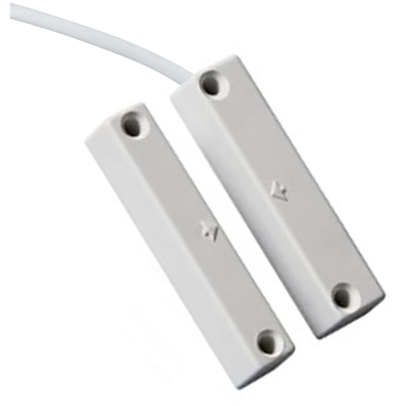 foto del prodotto contatto magnetico a vista in termoplastico colore bianco me405m - elettroservice