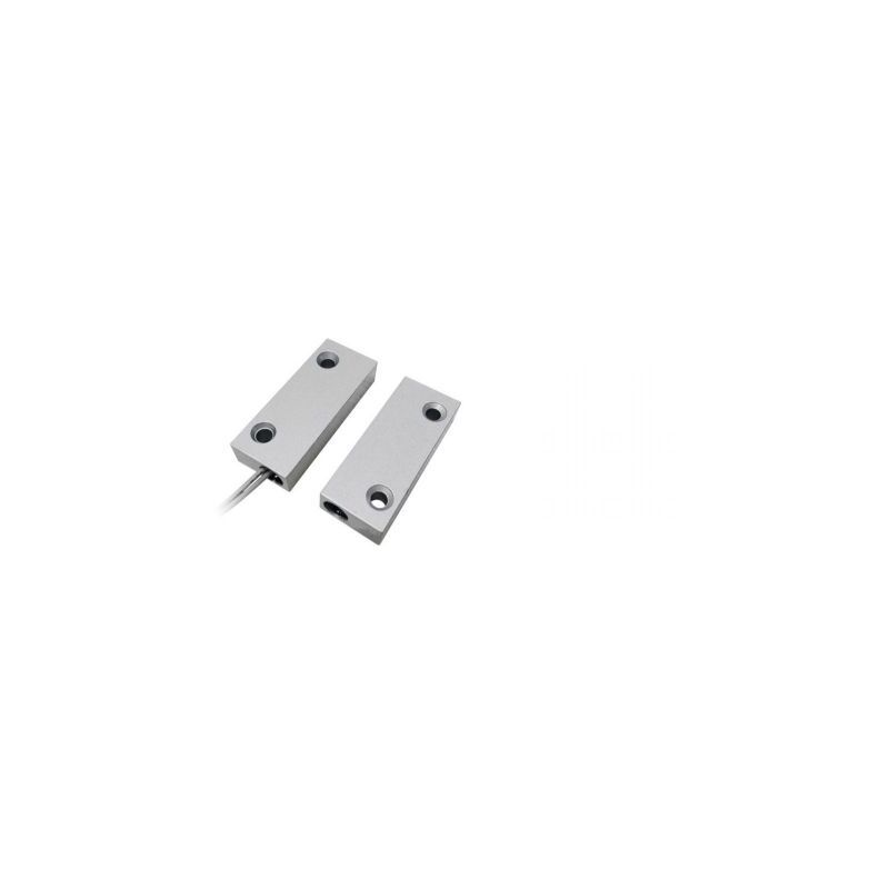 foto del prodotto contatto magnetico adatto per l installazione in metallo tecnologia reed ad alta potenza sistema di connessione a 2 filo resistenza agli urti