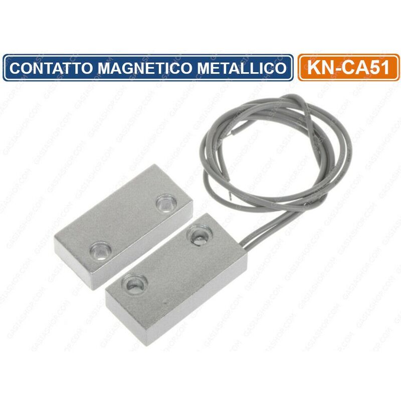 foto del prodotto contatto magnetico in custodia metallica rinforzata protezione porta e finestre