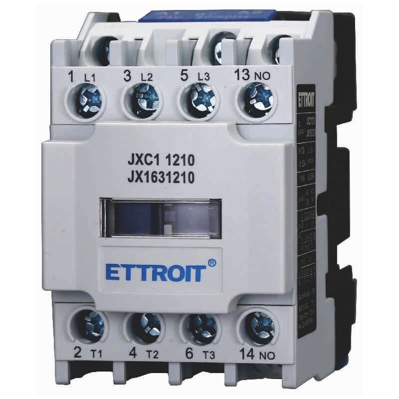 foto del prodotto contattore 24vac, 3p, 12a, 3 contatti no, 380vac ettroit jx1631210