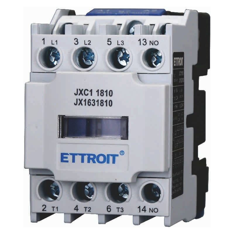 foto del prodotto contattore 24vac, 3p, 18a, 3 contatti no, 380vac ettroit jx1631810