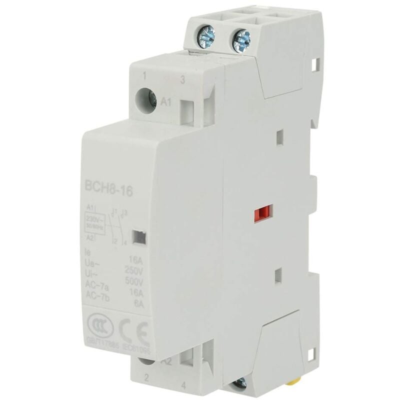 foto del prodotto contattore ca domestico su guida din 2p 16a 220v 230v 2no 50 60hz eosnow
