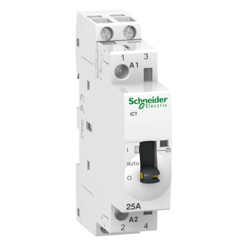 foto del prodotto contattore schneider 25a 2na 230vac controllo remoto e manuale a9c21732