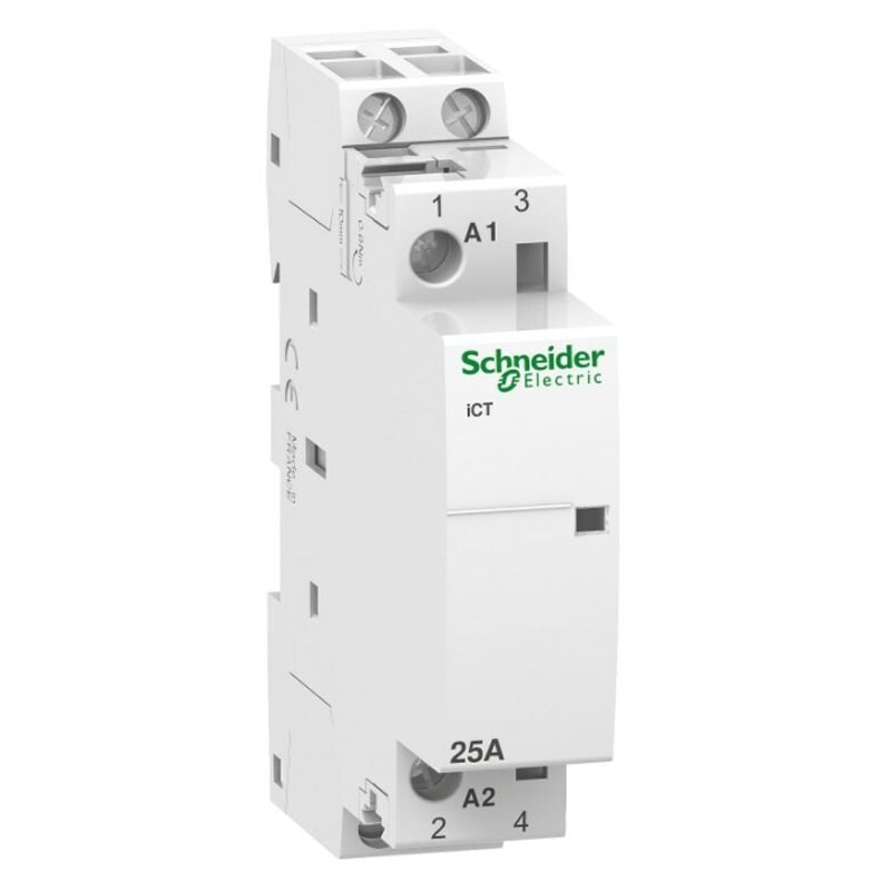 foto del prodotto contattore schneider 25a 2na 24vac 1 modulo a9c20132