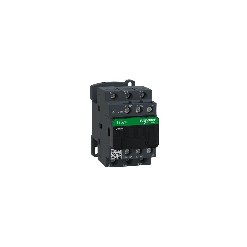 foto del prodotto contattore tesys lc1d 3 poli ac3 440v 18 a 24 v ac
