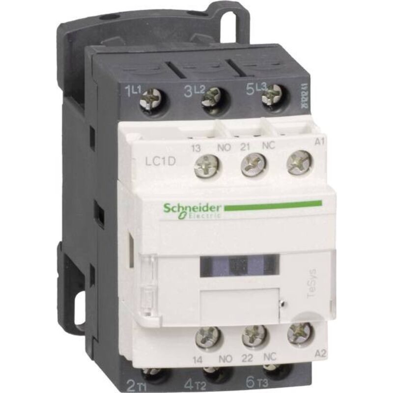 foto del prodotto contattore tesys lc1d 3 poli ac3 440v 25a 24vcc schneider cod. lc1d25bl 