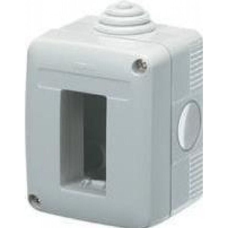 foto del prodotto contenitore 1 posto orizzontale protetto gewiss cod. gw27001 