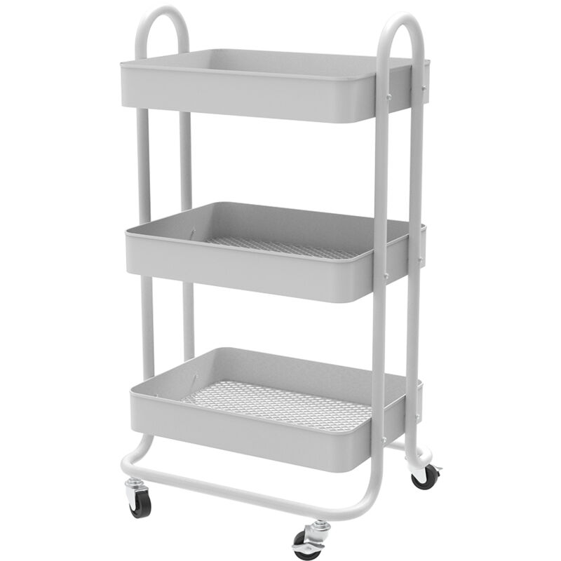 foto del prodotto contenitore a rotelle tron, bianco, 45.9 x 78.7 cm vicco