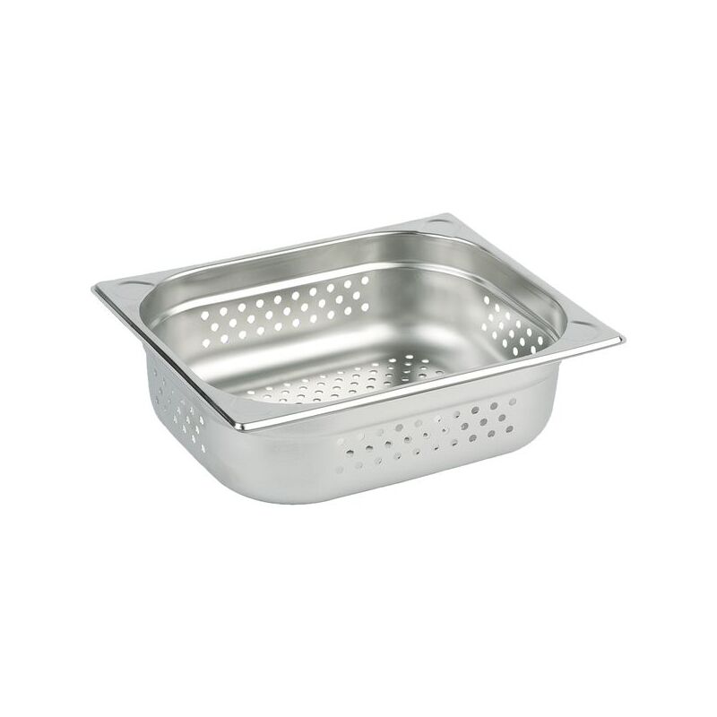 foto del prodotto contenitore aps gn 1 1 in acciaio inox, forato, profondit 65 mm, capacit 9,00 litri