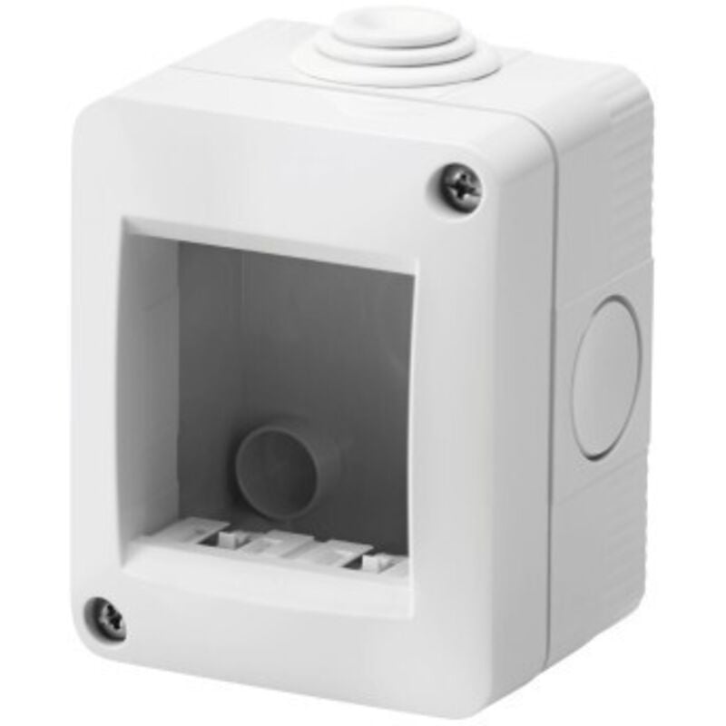 foto del prodotto contenitore autoportante protetto 2p ip40 grigio gewiss cod. gw16502 