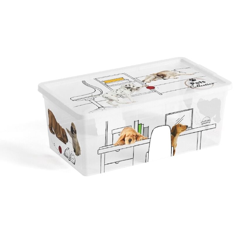 immagine 0 del prodotto contenitore c box 34x19xh12cm pets collection
