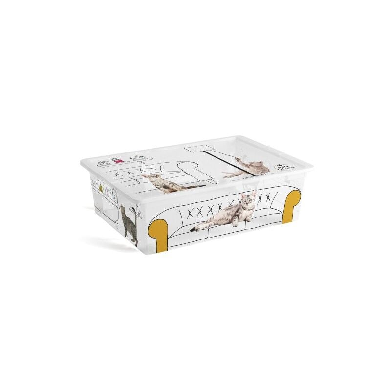 foto del prodotto contenitore c box 55x39xh17cm pets collection
