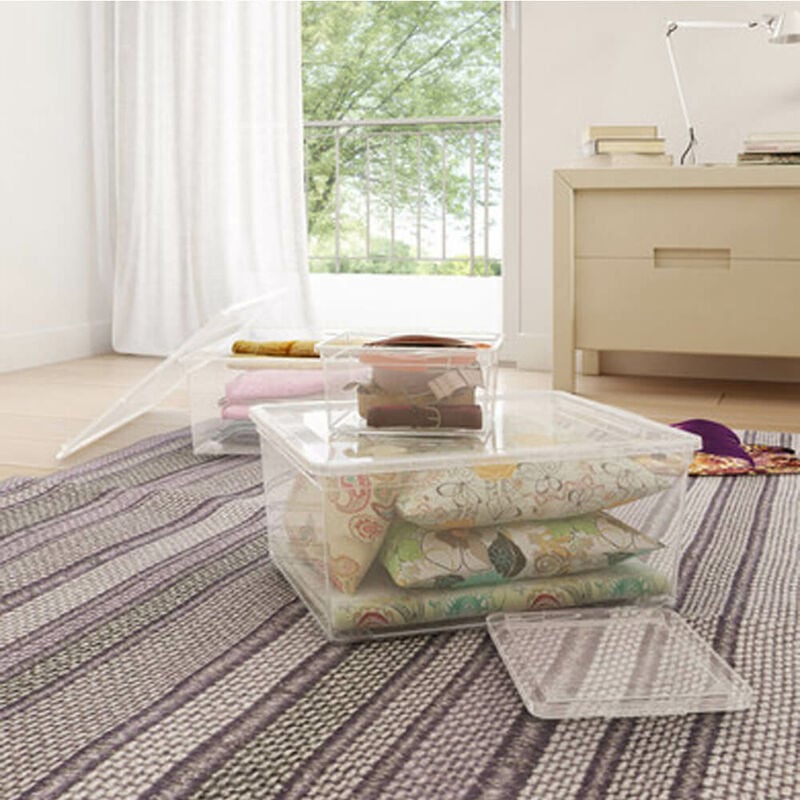 foto del prodotto contenitore c-box trasparente xl cm 55x38,5x30
