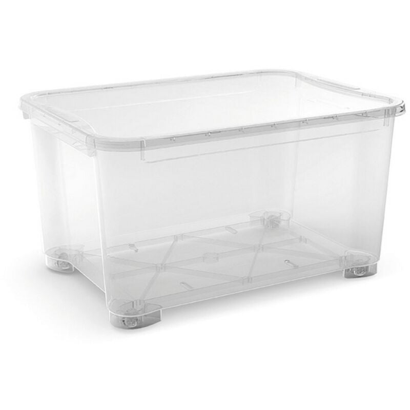 foto del prodotto contenitore con coperchio e ruote cm 79,5x58x43,5