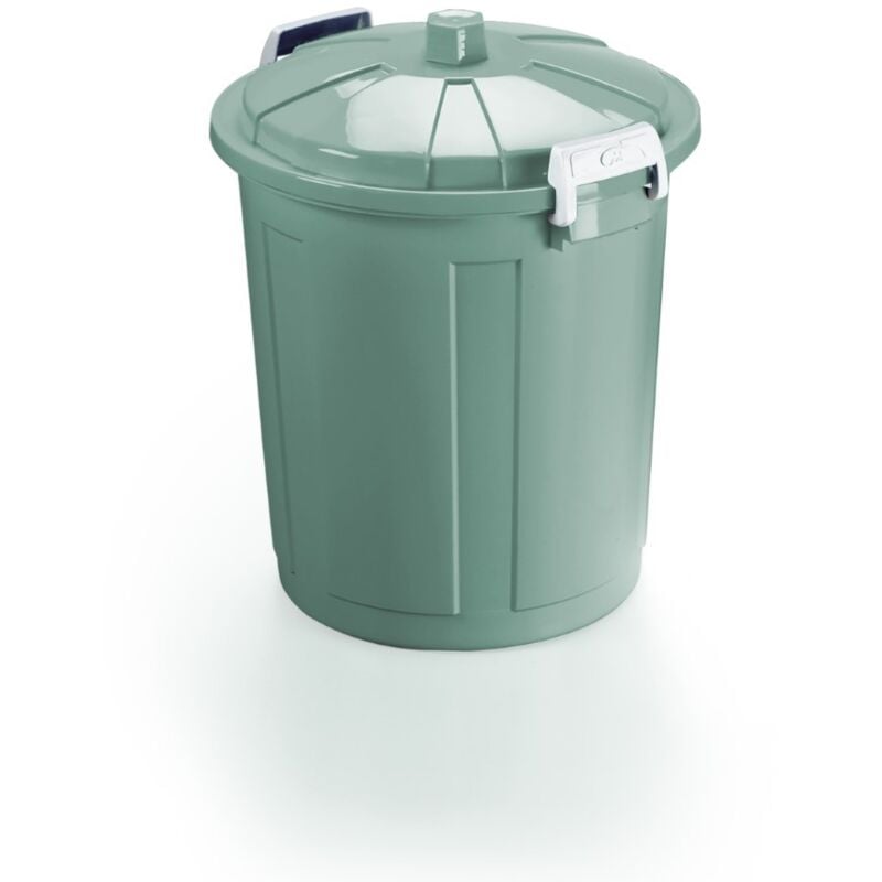 foto del prodotto contenitore con coperchio tommy da 21 litri verde mazzei mazzei home