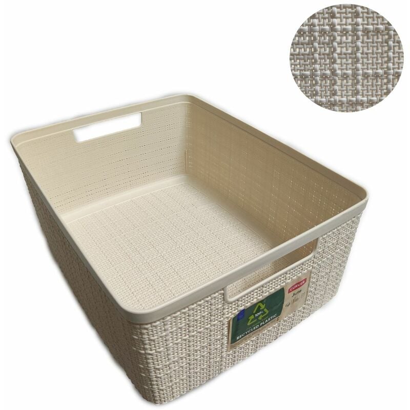 foto del prodotto contenitore curver jute bia m