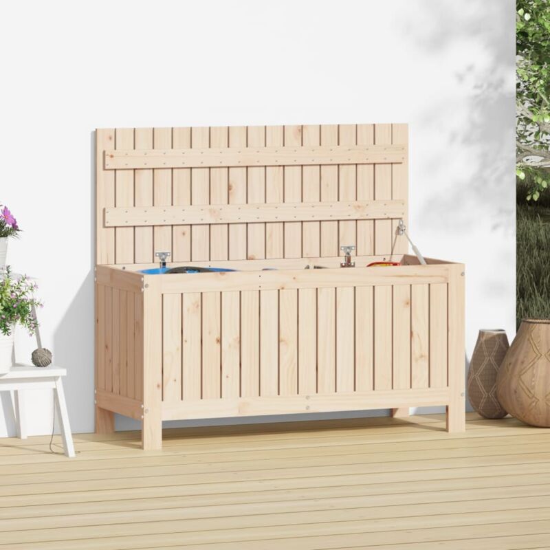 foto del prodotto contenitore da giardino 108x42,5x54 cm legno massello di pino vidaxl