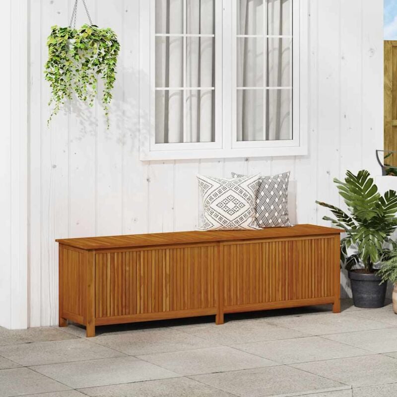 foto del prodotto contenitore da giardino 200x50x58cm in legno massello di acacia vidaxl