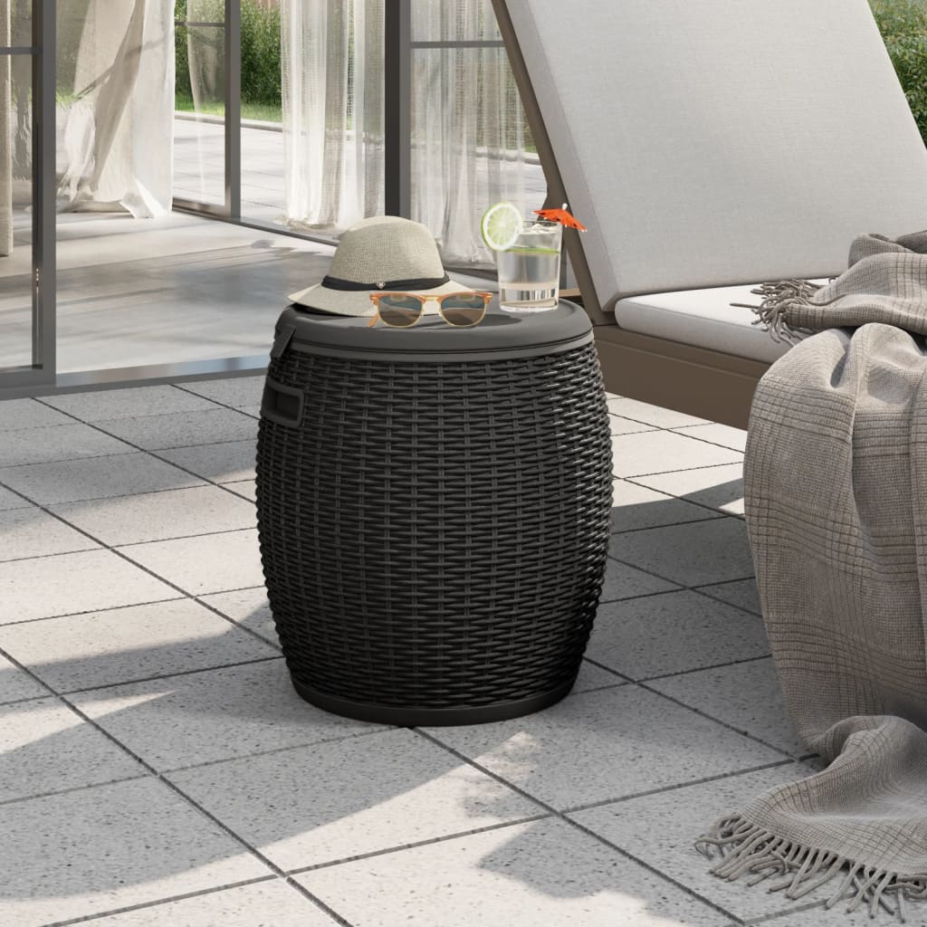 foto del prodotto contenitore da giardino 4 in 1 polipropilene nero cod mxl 109673
