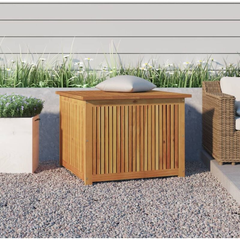 foto del prodotto contenitore da giardino 75x75x58 cm in legno massello di acacia vidaxl